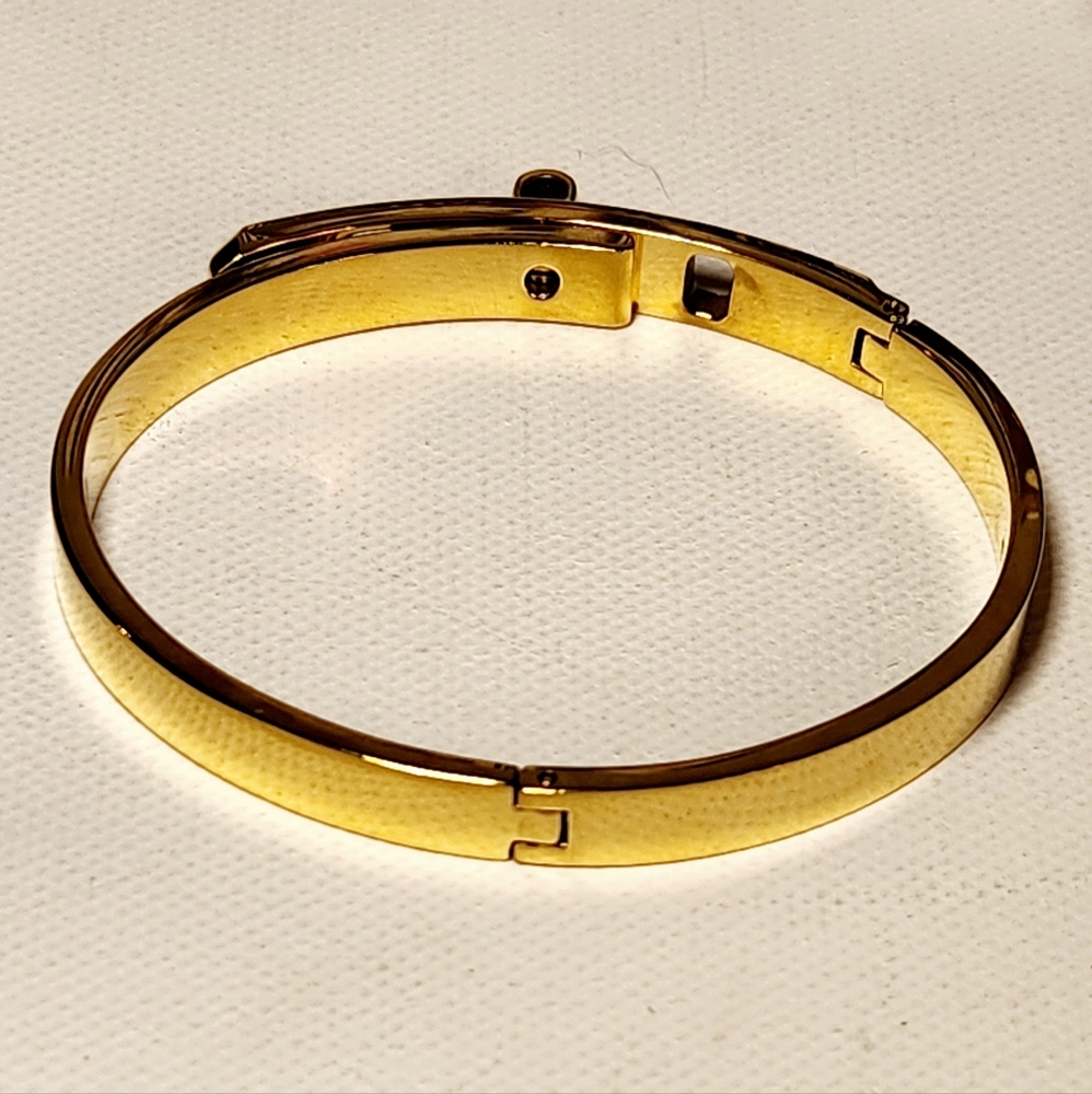 Henri Bendel Adjustable Crystal Bangle Bracelet - image 3